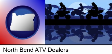 ATV riders in North Bend, OR